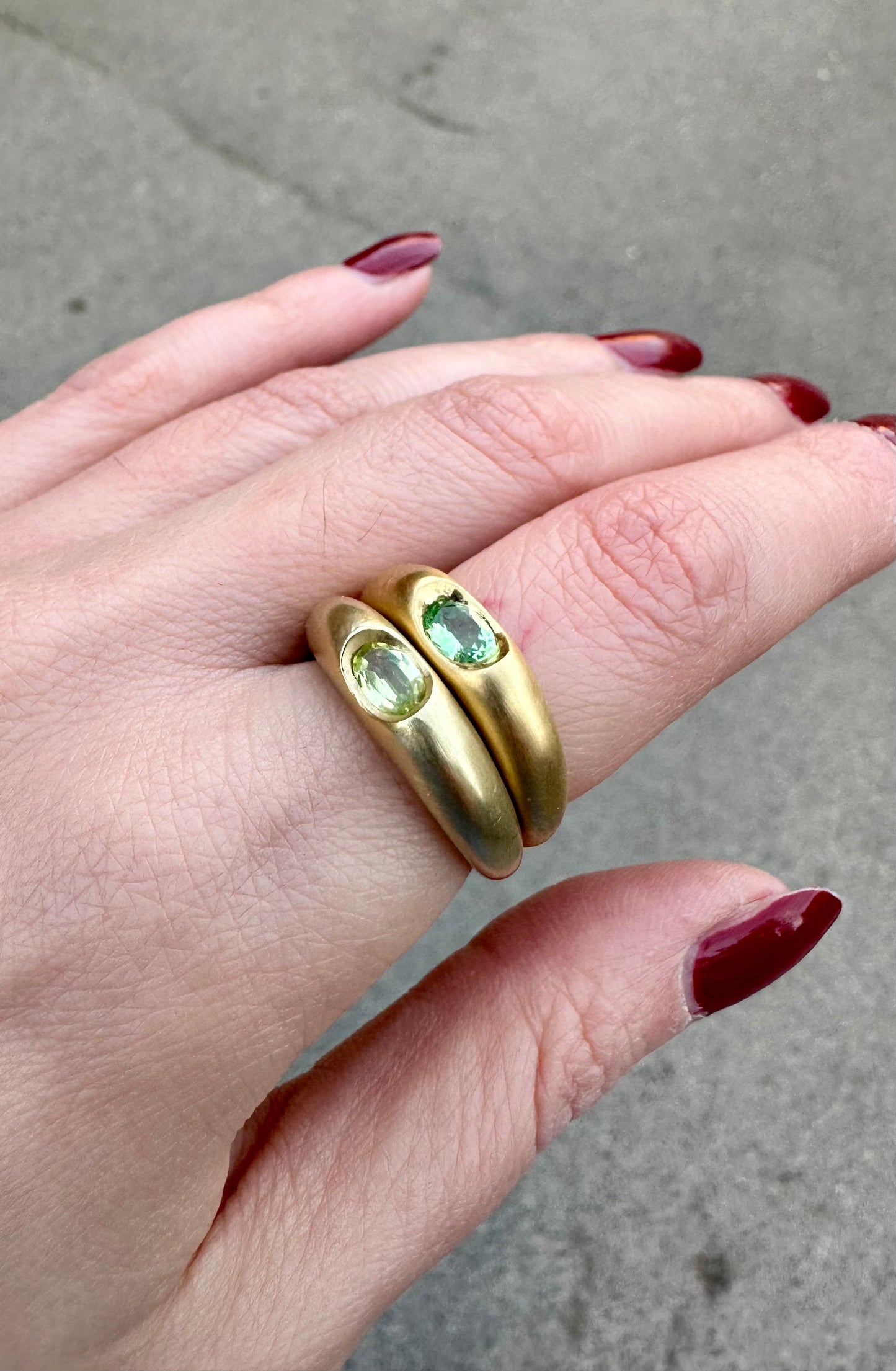 Orbed Ring - Gold Vermeil