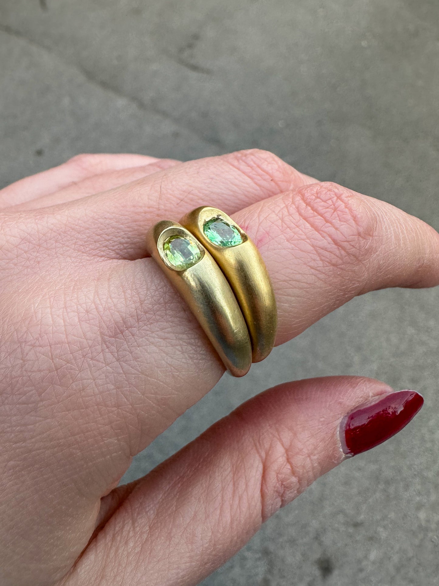 Orbed Ring - Gold Vermeil