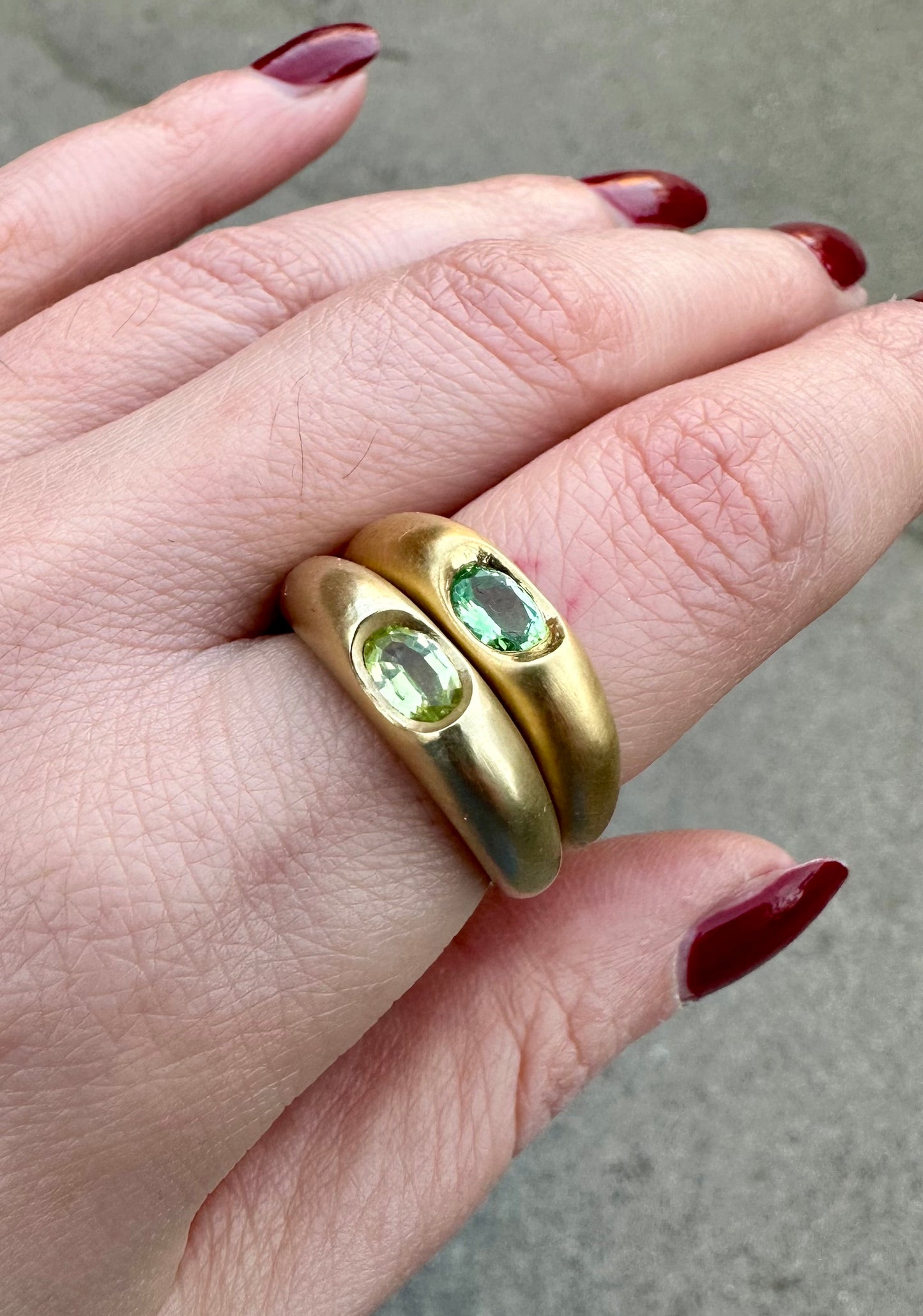Orbed Ring - Gold Vermeil