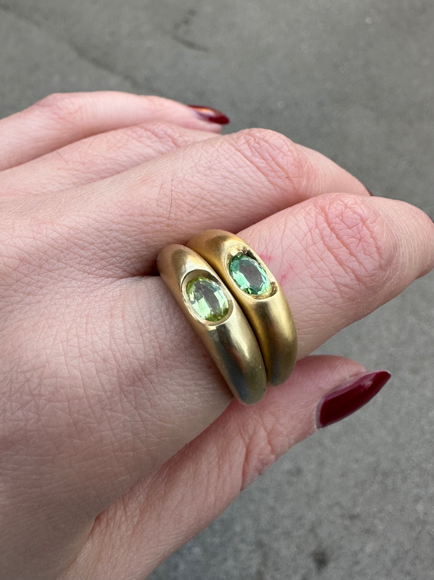 Orbed Ring - Gold Vermeil