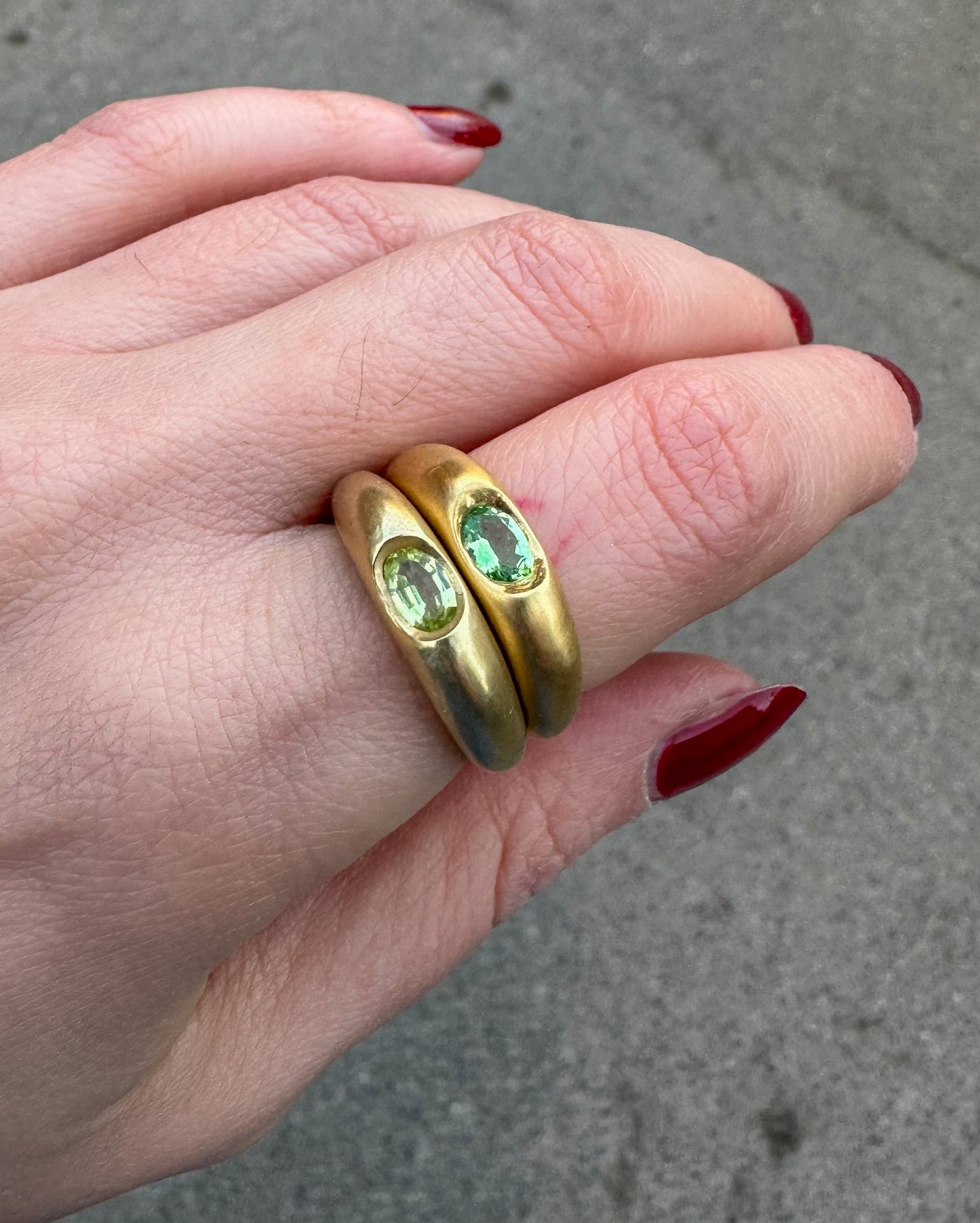 Orbed Ring - Gold Vermeil